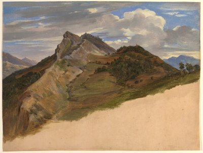 Civitella sett från norr av Johann Joachim Faber