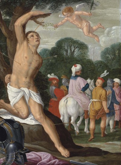 Sankt Sebastians martyrdöd av Johann König