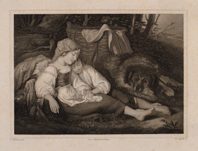 De sovande barnen av Johann Leonhard Appold