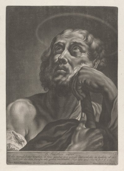 S. Jacobus Minor av Johann Lorenz Haid