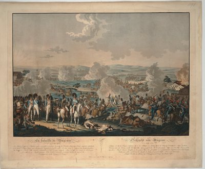 Slaget vid Wagram av Johann Lorenz Rugendas the Younger