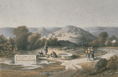 Cana. Etsning av Bernatz et alii - Eisenblätter, R. Editore av Johann Martin Bernatz
