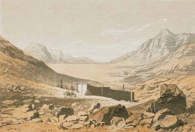 Bostans dal. Etsning av Bernatz et alii - Steinkopk J.F. Editore av Johann Martin Bernatz