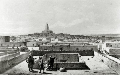 Timbuktu från Resenärshusets terrass, från 