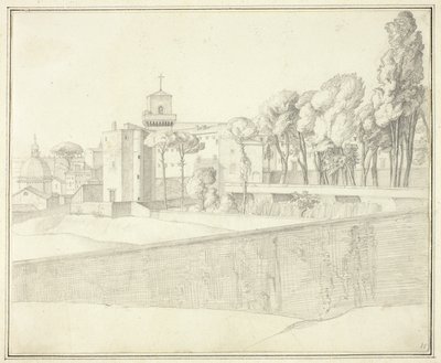San Pietro i Vincoli, Rom av Johann Martin von Rohden