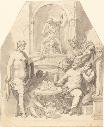 Utan Ceres och Bacchus fryser Venus av Johann Matthias Kager