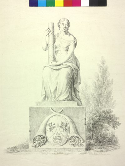 Allegori om anslutningen av Österrike av Johann Michael Mettenleiter