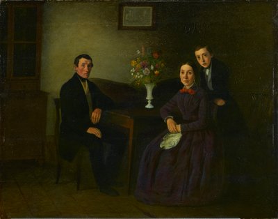 Mush familj av Johann Michael Neder