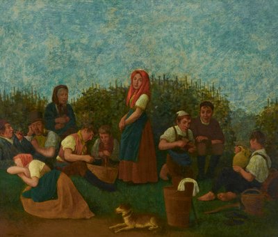 Vila i vingården (familjen Schreiber) av Johann Michael Neder