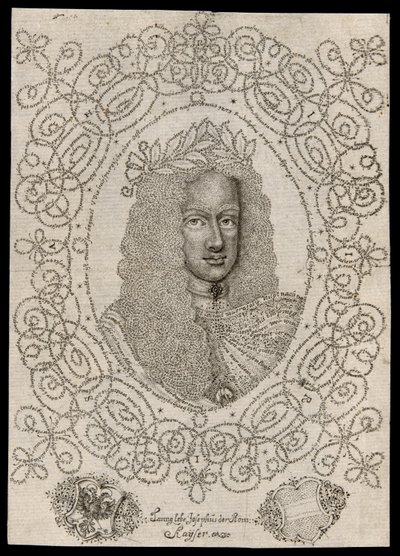 Joseph I (augusti), den helige romerske kejsaren av Johann Michael Puchler