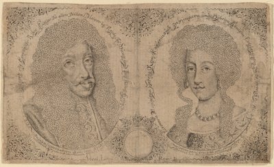 Leopold I och Eleanor av Österrike av Johann Michael Puchler
