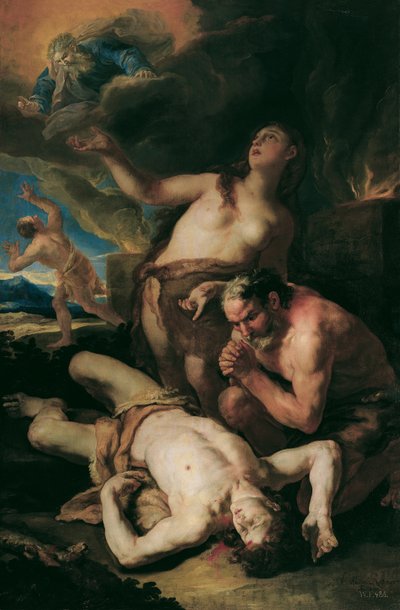 Klagoång för Abel av Johann Michael Rottmayr