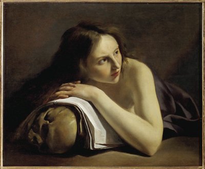 Maria Magdalena botgörare (målning på duk) av Johann Moreelse