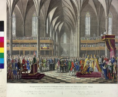 Kejserlig kröning 1792 av Johann Nepomuk Hoechle