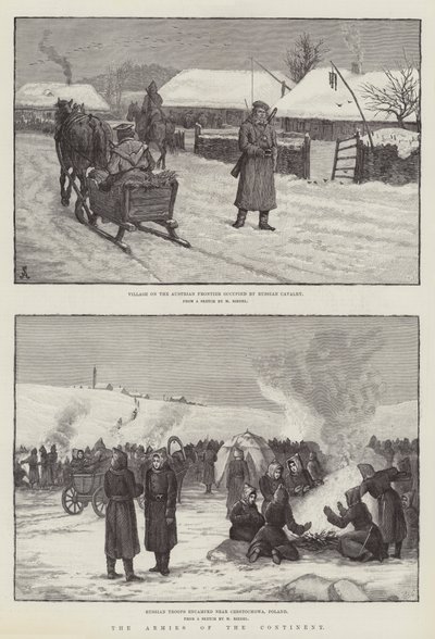 Kontinentens arméer av Johann Nepomuk Schonberg
