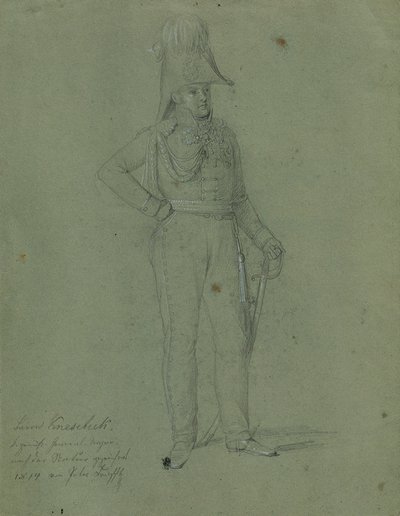 friherre Knesebeck av Johann Peter Krafft