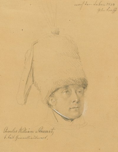 Charles William Stuart av Johann Peter Krafft