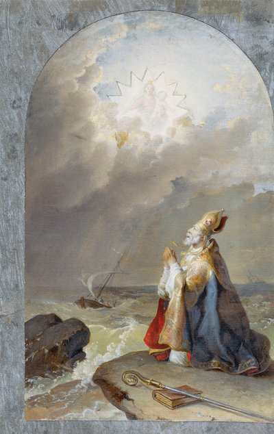 Där Saint Spyridon av Johann Peter Krafft