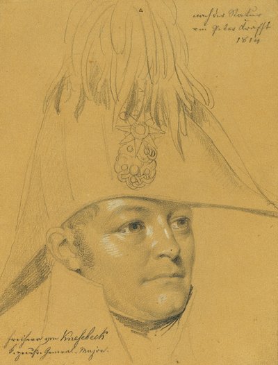 friherre von Knesebeck av Johann Peter Krafft