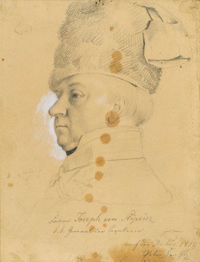 General Joseph Baron von Stipsicz av Johann Peter Krafft