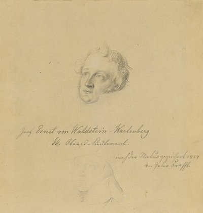 Greve Ernst av Waldstein-Wartenberg av Johann Peter Krafft
