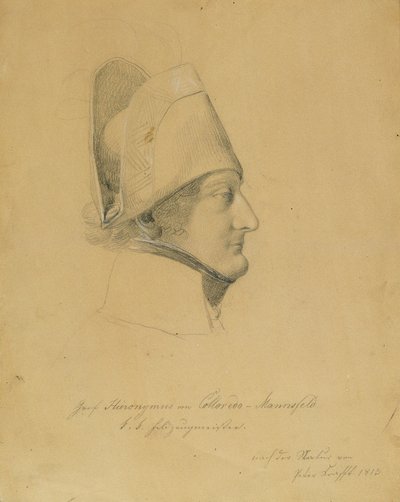 Greve Hieronymus von Colloredo-Mannsfeld av Johann Peter Krafft