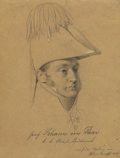 Greve Johann von Paar av Johann Peter Krafft