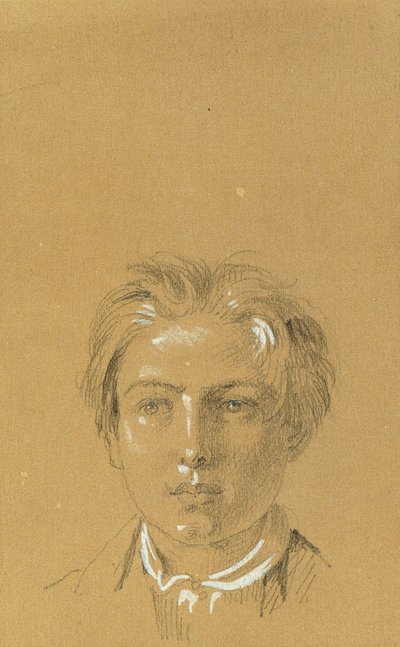 huvudet på en pojke av Johann Peter Krafft