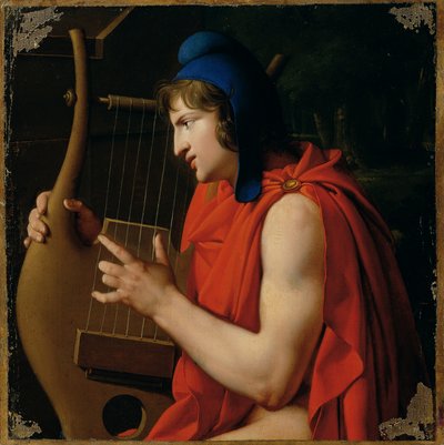 Orpheus am Grabe der Eurydice av Johann Peter Krafft