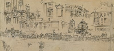 Panorama Josefstadt av Johann Peter Krafft