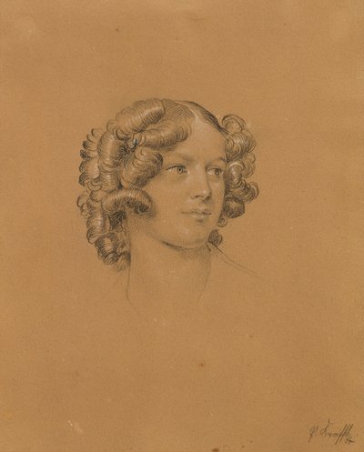 Porträttstudie om "Entry after the Peace of Paris" av Johann Peter Krafft