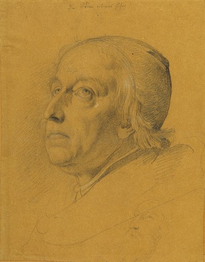 Studie om "Manfreds dödstimme" av Johann Peter Krafft