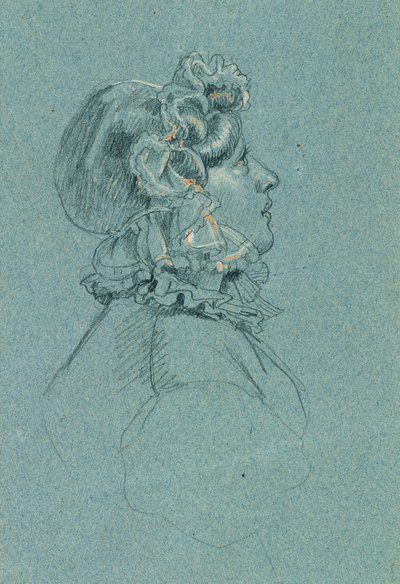 Studie om "kejsar Franz återvändande från Pressburg" av Johann Peter Krafft