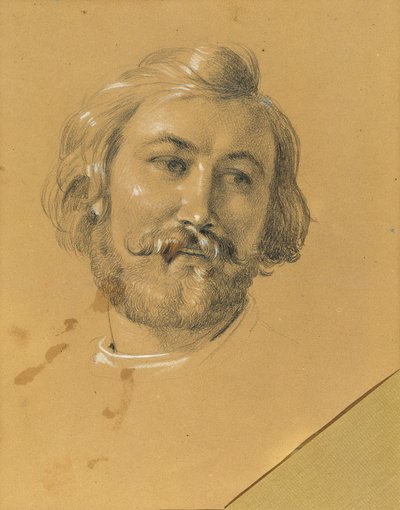 Studie för "Rüdiger och Angelika" av Johann Peter Krafft