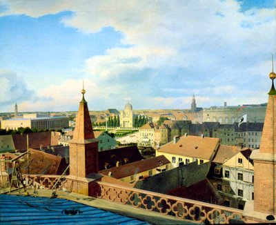 Berlin, mitten av 1800-talet. av Johann Philipp Eduard Gartner