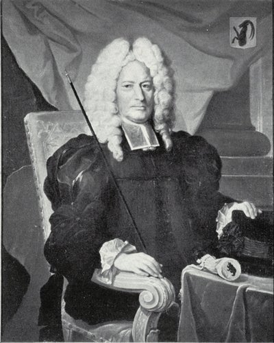 Porträtt av Christoph Steiger I. av Johann Rudolf Huber