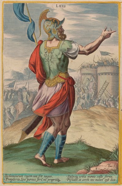 Levi, c. 1585. av Johann Sadeler I