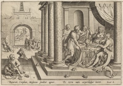 Grodpest, 1585. av Johann Sadeler I