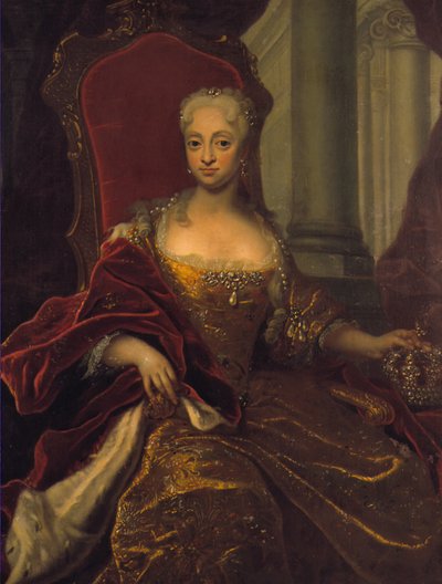 Louisemecklenburgdenmark av Johann Salomon Wahl