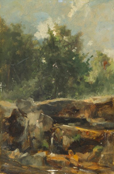 Bach studie av Johann  Till der Jüngere