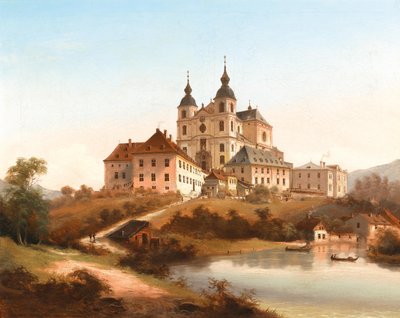 Johann Wilhelm Jankowsky pilgrimskyrka Sonntagberg av Johann Wilhelm Jankowski
