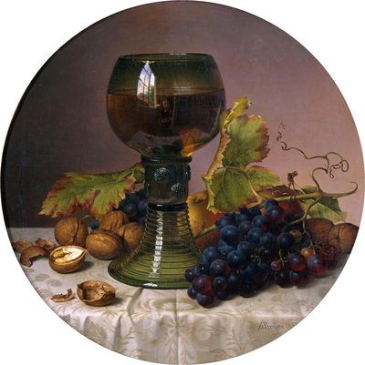 Fruktstilleben av Johann Wilhelm Preyer