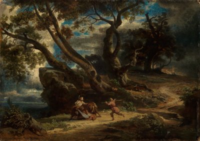 Överfallet av Johann Wilhelm Schirmer