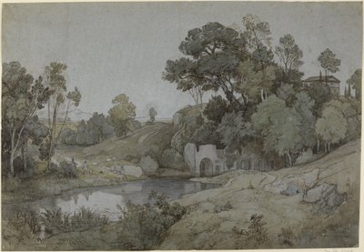 Egerias grotta av Johann Wilhelm Schirmer