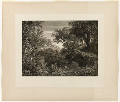 Det stora tyska landskapet av Johann Wilhelm Schirmer