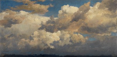 Molnstudie av Johann Wilhelm Schirmer