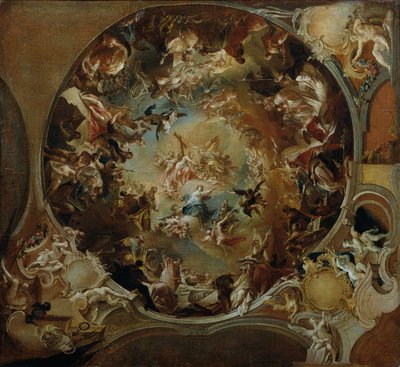 Marias antagande av Johann Wolfgang Baumgartner