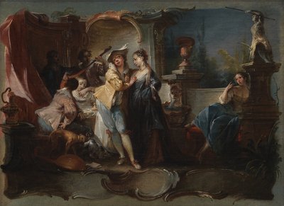 Den förlorade sonen som lever med skökor av Johann Wolfgang Baumgartner