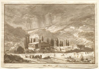 En storm över bergen nära Nocera av Johann Wolfgang von Goethe