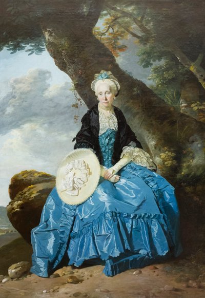 Mrs Oswald av Johann Zoffany